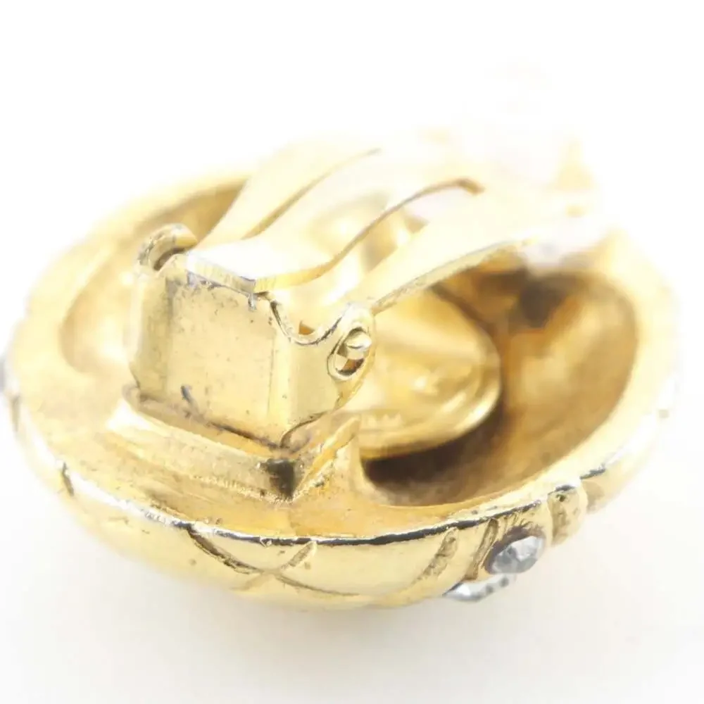 Chanel Vintage Earrings Rhinestone #256811C61B